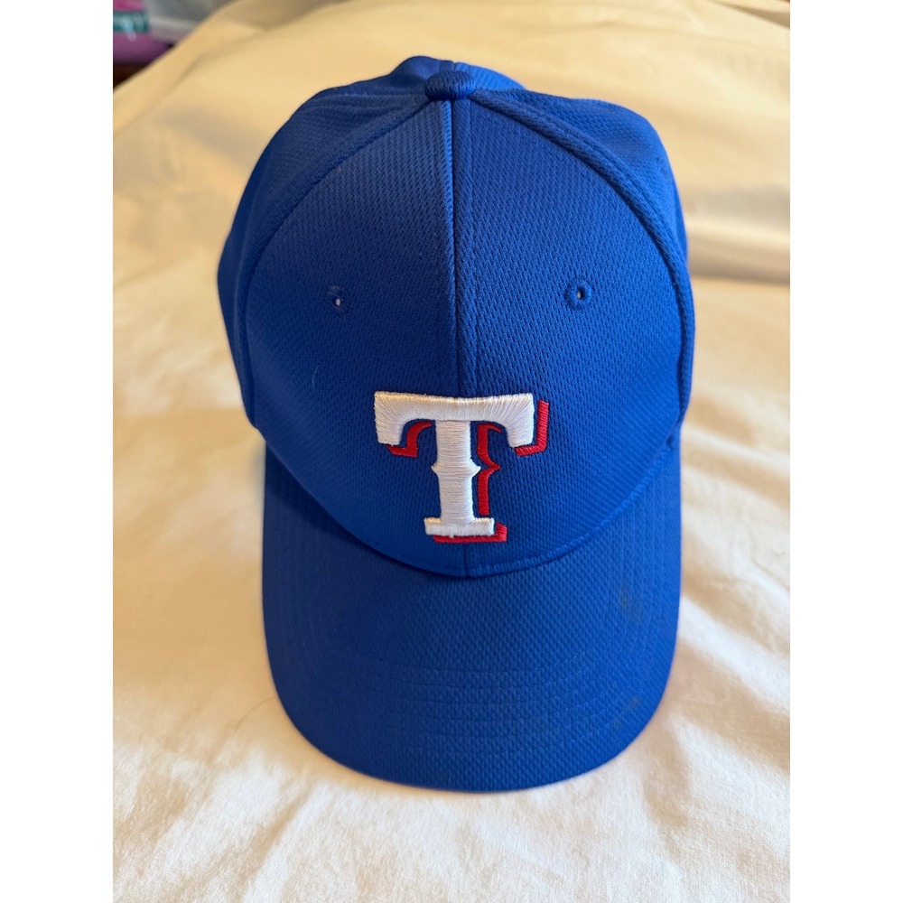 Texas‎ Rangers MLB Baseball Cap OC Sports Royal Blue Adjustable Hat OSFM